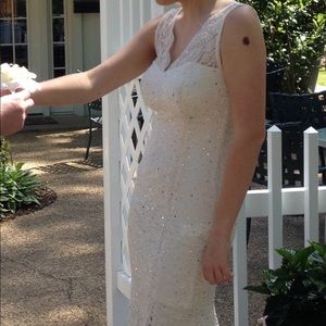 Prom Dress long white formal